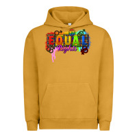 Pigment Peanut Butter Equal rights Urban Hoodie - CowGirlArtShop