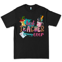 Black best teacher ever Premium Tee - AdoDesignShop