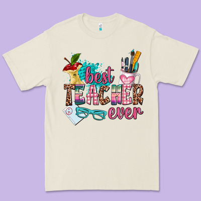 Best Teacher Ever Premium Tee Designed By Adodesignshop