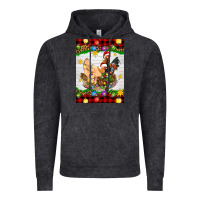 Vintage Black Christmas coop animals Vintage Hoodie - Artiststas
