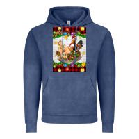 Vintage Denim Christmas coop animals Vintage Hoodie - Artiststas