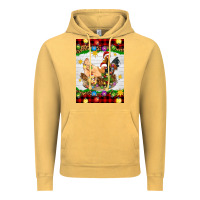 Vintage Mustard Christmas coop animals Vintage Hoodie - Artiststas