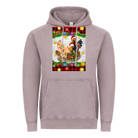 Vintage Zinc Christmas coop animals Vintage Hoodie - Artiststas