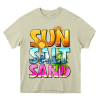 Mossy sun salt sand Heavy Core Tee - texasbilliewilder