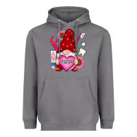 Storm valentines day dentist gnome Heavyweight Hoodie - RanaPortraitStore