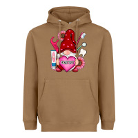 Toasted Coconut valentines day dentist gnome Heavyweight Hoodie - RanaPortraitStore