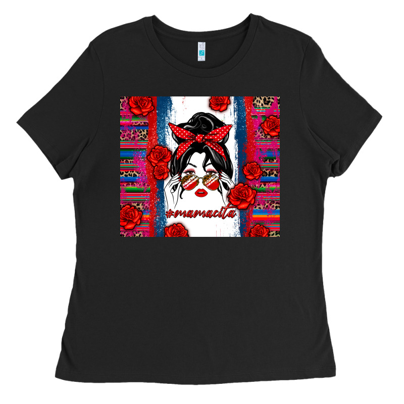 Mamacita Serape Ladies Tee by Zillion Design Studio | Teevron