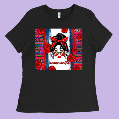 Mamacita Serape Ladies Tee Designed By Zillion Design Studio