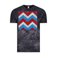 Cloud Black Glitter 4th of July Seamless Pattern Vintage Tee - BundleAndBundleShop
