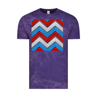 Cloud Purple Glitter 4th of July Seamless Pattern Vintage Tee - BundleAndBundleShop