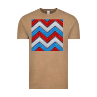Vintage Coffee Glitter 4th of July Seamless Pattern Vintage Tee - BundleAndBundleShop