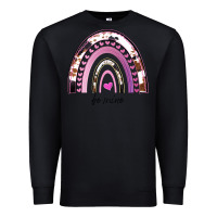 Black Valentines Day Rainbow, Valentines Day Rainbow Cowhide, Premium Sweatshirt - Bettercallsaul