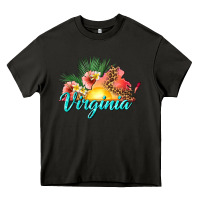 Asphalt summer virginia Heavy Core Tee - texasbilliewilder