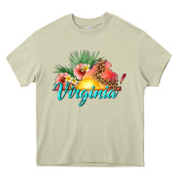 Mossy summer virginia Heavy Core Tee - texasbilliewilder