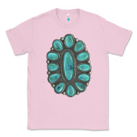 Bubblegum Pink Turquoise Gemstone Jewelry Classic Tee - LillyAllenDesigns