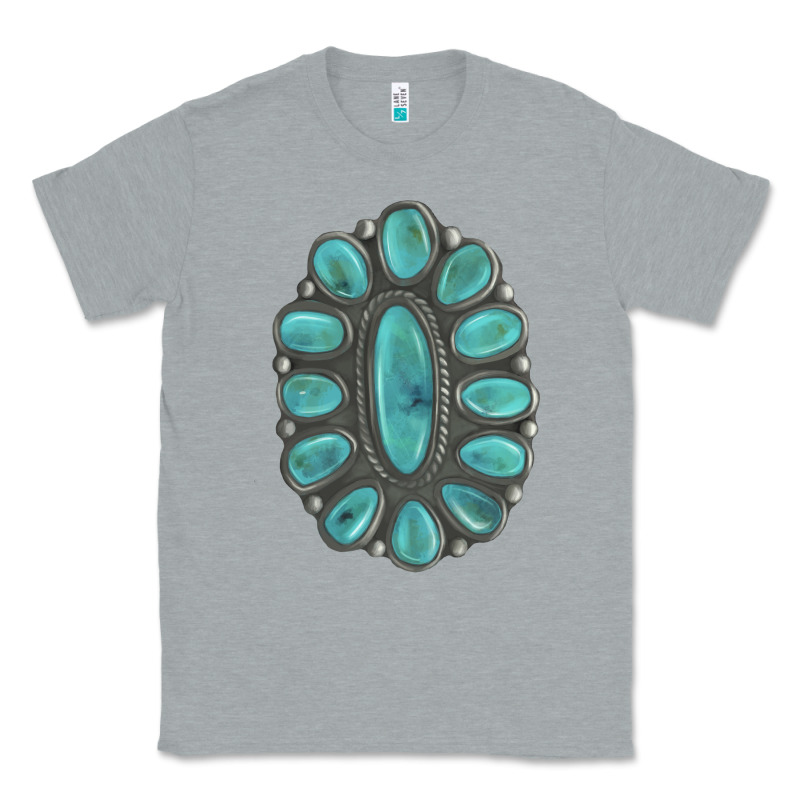 Turquoise Gemstone Jewelry Classic Tee by LillyAllenDesigns | Teevron