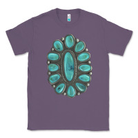 Lavender Turquoise Gemstone Jewelry Classic Tee - LillyAllenDesigns