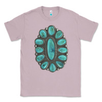 Lilac Turquoise Gemstone Jewelry Classic Tee - LillyAllenDesigns