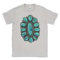 Moon Dust Turquoise Gemstone Jewelry Classic Tee - LillyAllenDesigns