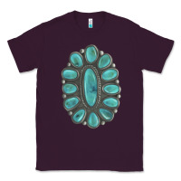 Plum Turquoise Gemstone Jewelry Classic Tee - LillyAllenDesigns