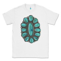White Turquoise Gemstone Jewelry Classic Tee - LillyAllenDesigns