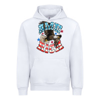 White American Eagle Urban Hoodie - HowdyJamesFarm