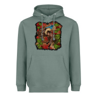 Sage valentines day cowboy cactus rose Heavyweight Hoodie - RanaPortraitStore