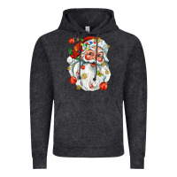 Vintage Black santa with little christmas Vintage Hoodie - AdoDesignShop