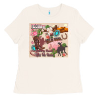 Bone yeehaw western Ladies Tee - Zillion Design Studio