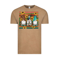 Vintage Coffee western gnomes cactus sunflowers serape wooden leopard gemstone Vintage Tee - Artiststas