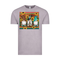 Vintage Zinc western gnomes cactus sunflowers serape wooden leopard gemstone Vintage Tee - Artiststas