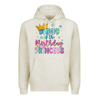 Oatmeal Heather daddy of the birthday princess Premium Hoodie - NancyCooperArtShop