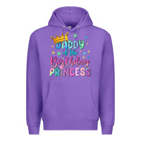 Purple daddy of the birthday princess Premium Hoodie - NancyCooperArtShop