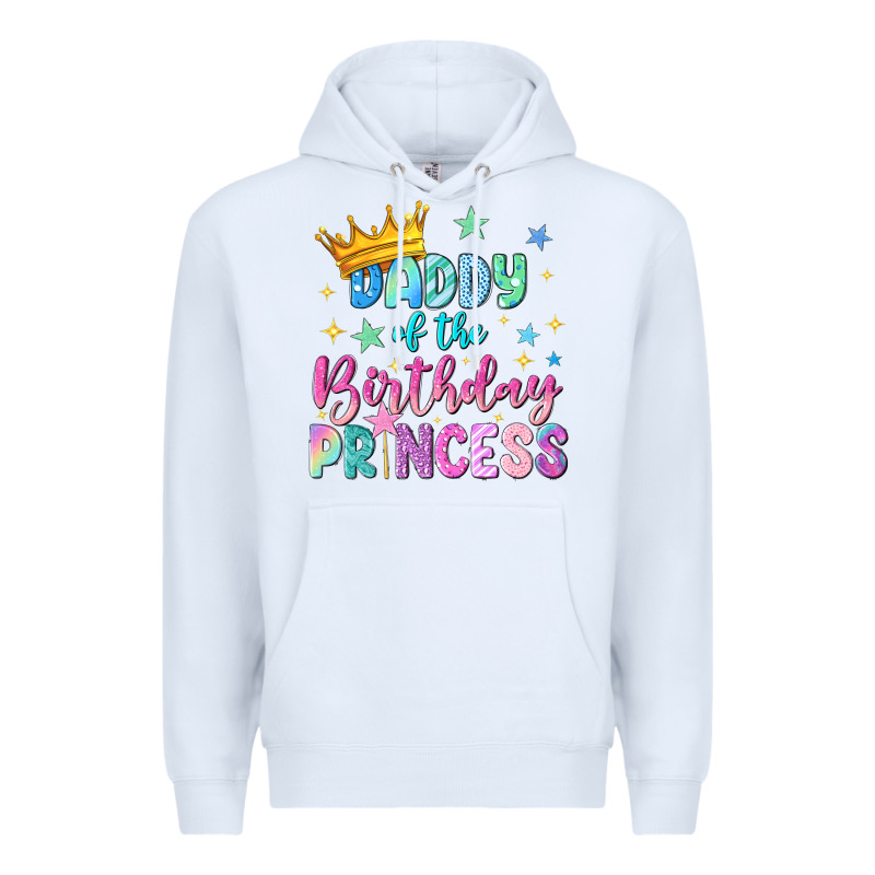 Daddy Of The Birthday Princess Premium Hoodie by NancyCooperArtShop | Teevron