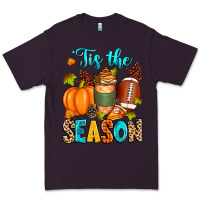 Plum 'tis the season american  football Premium Tee - Zillion Design Studio