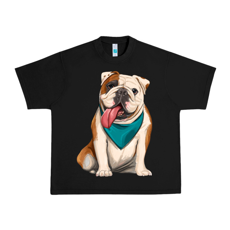 English Bulldog Urban Heavy Tee by Artiststas | Teevron