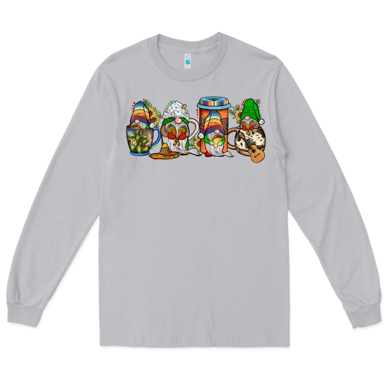 Mexican Gnomies Coffee Long Sleeve Tee by JahusDesignShop | Teevron