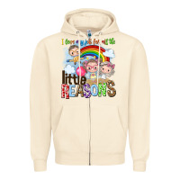 Sandshell i love my job for all the little reasons Zipper Hoodie - NancyCooperArtShop
