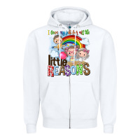 I Love My Job For All The Little Reasons Zipper Hoodie | Teevron