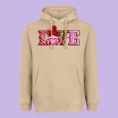Valentines Day Gnomes Love Heavyweight Hoodie Designed By Ranaportraitstore