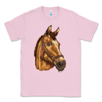Bubblegum Pink horse Classic Tee - BarkalooDesign