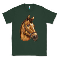 Sports Green horse Classic Tee - BarkalooDesign