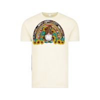 Vintage Arctic western gnome gemstones sunflowers rainbow Vintage Tee - Artiststas