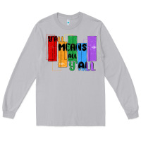 Moon Dust y'all means all y'all Long Sleeve Tee - MaliasSmallBusiness