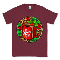 Burgundy christmas hot chocolate and candies Classic Tee - AdoDesignShop