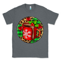 Charcoal Heather christmas hot chocolate and candies Classic Tee - AdoDesignShop