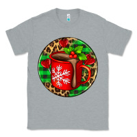 Heather Grey christmas hot chocolate and candies Classic Tee - AdoDesignShop