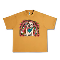 Peanut Butter english bulldog floral rainbow Urban Heavy Tee - Artiststas