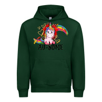 Forest Green Au-some Urban Hoodie - CowGirlArtShop