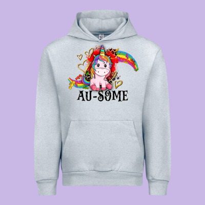 Au-some Urban Hoodie Designed By Cowgirlartshop